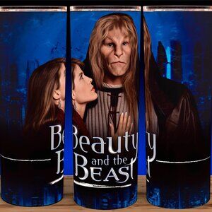 Beauty and the Beast 1987 - Linda Hamilton - Ron Perlman Cup Mug Tumbler 20oz
